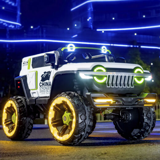 TANTO DE CORE DE CORTURA DEL COREJO DEL COREJO DEL COR TANQUE DEL CORRE ELÉCTRICO CARIENTO DE CASE NIÑOS 4 ruedas Doble hijo con control remoto Vehículo fuera de la carretera de cuatro ruedas para niños con automóviles con automóviles giratorios [Werney Direct Sales] Internet Celebry Celebry Gray [320Jin [Jin iguala 0.5 kg]] Modelo de automóvil entre padres e hijos: batería ultra-mall-Batería ultra de color ultra.