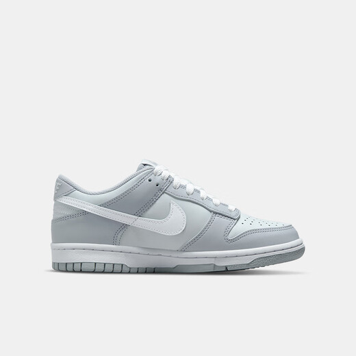 Nike Nike Hombres y zapatillas informales de mesa bajas de los hombres y mujeres Sportes Ligeros Cushoning Sports White White Skateboard Zapatos Big Children's Zapatos DH9765-001 Tamaño 36 Adecuado para el pie Longitud 23 cm