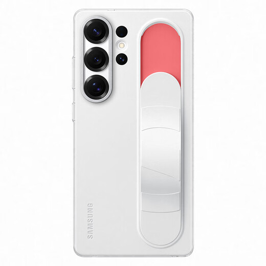 三星 Samsung Galaxy S25 Ultra 原装立式腕带保护壳 手机套 原厂手机壳 多功能保护套 白色