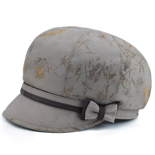 Woodpecker (TUCANO) middle-aged and elderly hat women's spring and autumn mother's peaked hat thin grandma casual autumn sun hat old lady cloth hat khaki L adjustable