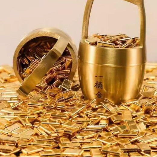 Mini simulated gold bars children's toys girls and children's internet celebrity play house luxury toys internet celebrity gold mini alloy bars (50 pieces)