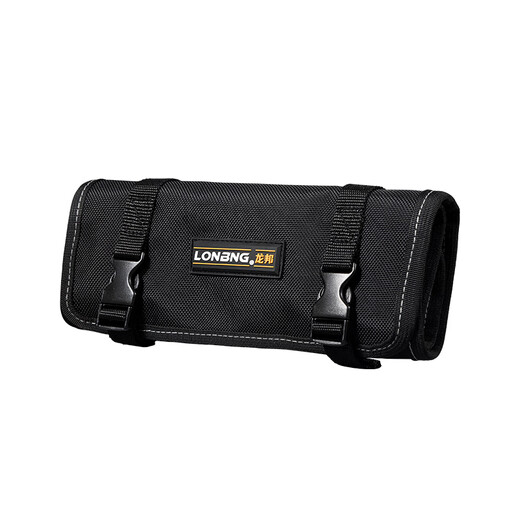 Longbang is suitable for multi-functional reel bag drill bit storage bag bit storage bag accessories storage bag repair tool roll bag LB-T02 roll bag