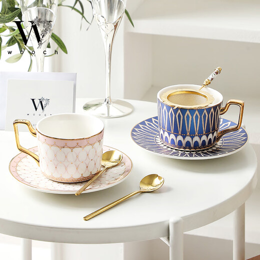 WOOCH Housewarming Gift Coffee Cup Wedding Gift New Couple Cup New Wedding Box Couple Cup Pair Souvenir Light Luxury