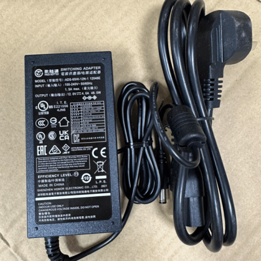 欧陆通电源适配器AS-65HI-12N-1 12048E 12VA4A大华硬盘录像机 12V3A