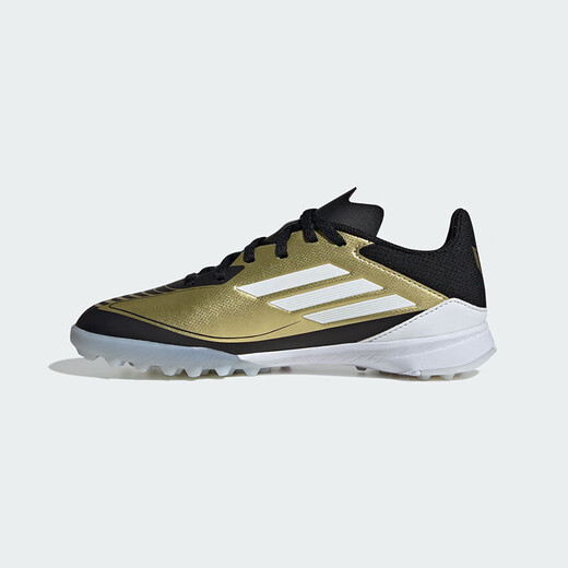 Adidas children's shoes for boys and children F50 Messi model artificial grass/outdoor hard floor TF broken nail football shoes IE9082 IG9277 36.5 size/4uk/foot length 22.5cm