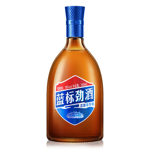 劲牌 蓝标劲酒 36度 500ml*2+尊享毛铺小酒100ml*2 精致礼盒 自饮送礼
