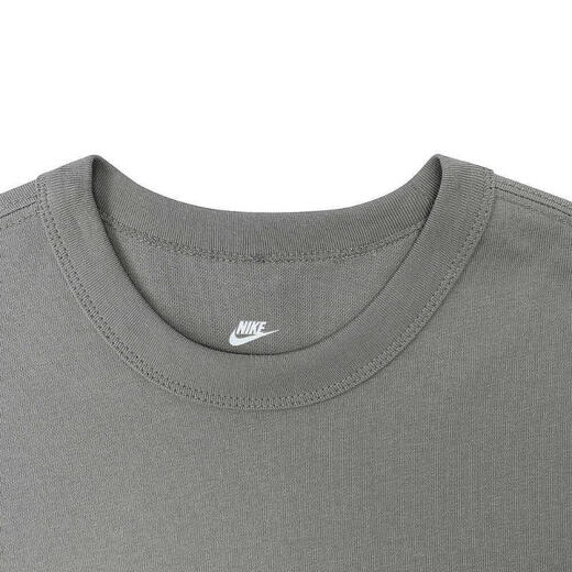 Nike (Nike) T-shirt masculin, Nouveau T-shirt de sport de course d'été et de fitness, T-shirt confortable et respirant, T-shirt à cou rond en vrac, HF6172-053 / Coton complet M / Disginé 120-130jin [Jin est égal à 0,5 kg]