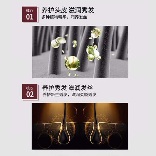 索芙特防脱育发洗发水脱发专用何首乌侧柏叶控油蓬松洗头膏 端午节礼物