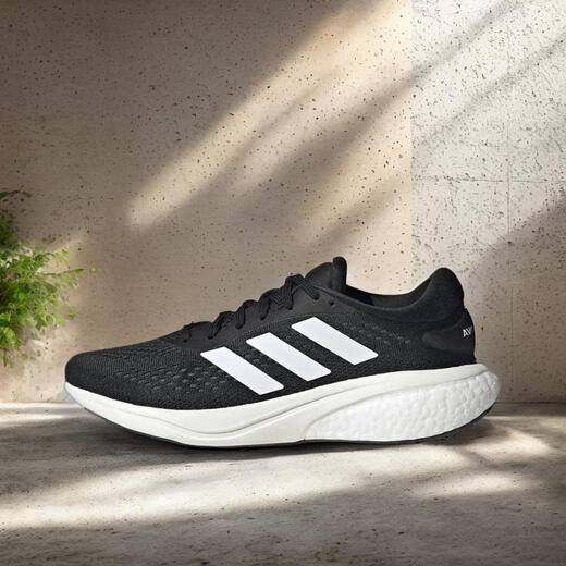 Adidas SUPERNOVA2 black and white retro men and women running shoes sports shoes GW617 official flagship official flagship black and white GW6174 36