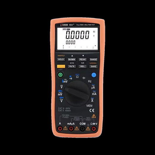 胜利仪器（VICTOR）胜利数字万用表VC9898C189A智能热电偶电阻信号表 VC98A+标配