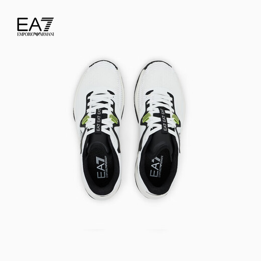 Emporio Armani/Armani Offizielles Flaggschiff [chinesisches Valentinstagsgeschenk] EA7/NEU Casual Sports Dad Schuhe für Männer und Frauen Paare T680-White/Black 41.5