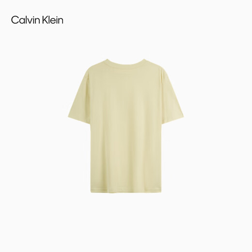 
Calvin KleinJeans 25 Spring and Summer New Women's Leisure Commuter ck Jelly Glue Print Pure Cotton Short Sleeve Knitted T-Shirt 47B835G