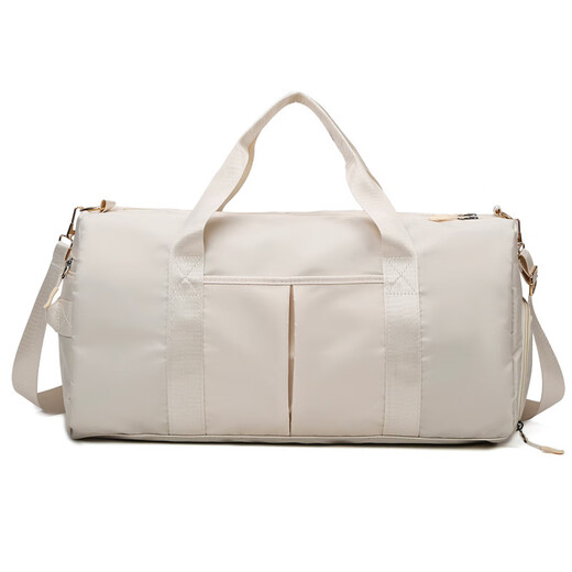LUGELI WET und trockene Trennung Fitnessbeutel Handheld Reisetasche Herren Sport Crossbody Tasche große Kapazität Business Trip Gepäckbeutel Yoga -Tasche [OBBLE]