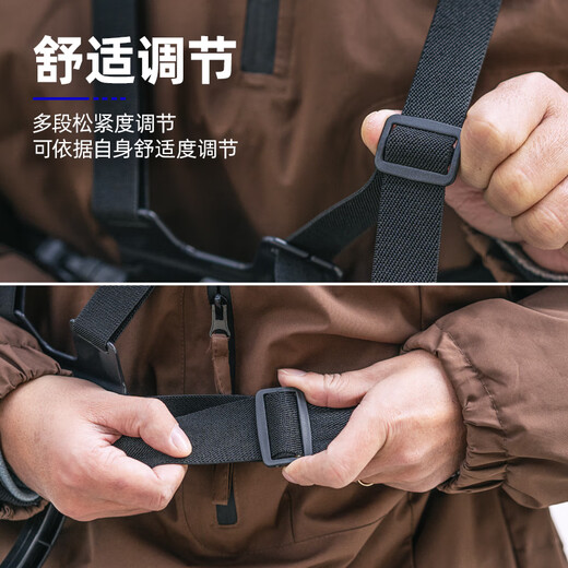 SUREWO mobile phone chest shooting bracket live broadcast Luya street shooting outdoor fishing vlog travel shooting artifact wearable fixed first person perspective chest strap bracket chest strap + extended curved arm + J buckle + locking mobile phone clip + direct rotation + two screws