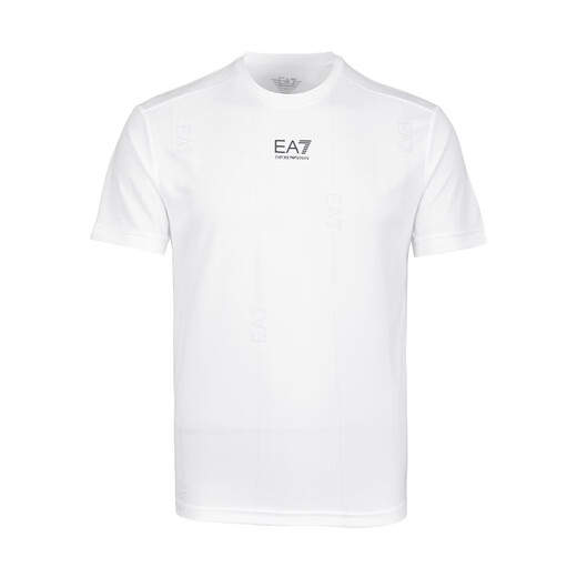 Emporio Armani summer new sports trend light luxury casual men's short-sleeved T-shirt 7M000044 AF13754 White L