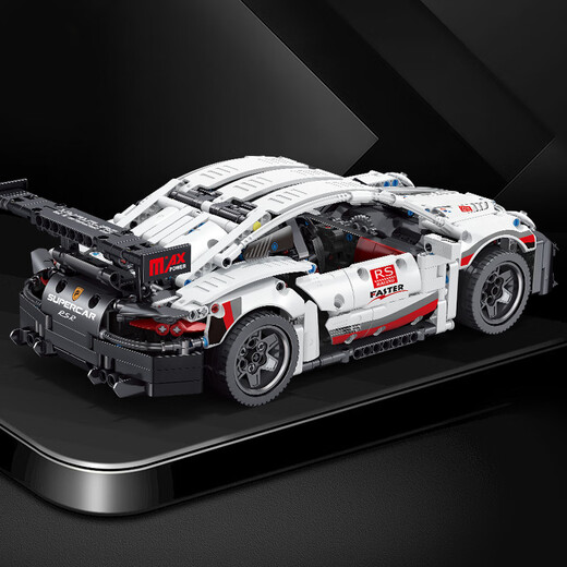 Gaozhile kompatible LEGO Schwierige Baugruppe Bausteine Kinderspielzeug für Jungen und Mädchen Geburtstagsgeschenk Rennsportmodel Porsche 6-12 Jahre alt