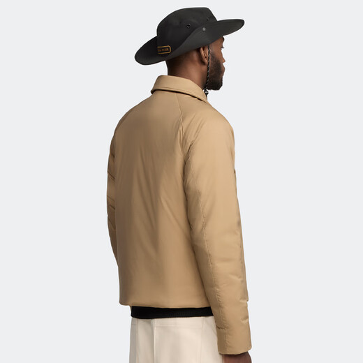 Canada Goose Lodge Men's Black Label Style-Style Down Veste Big Goose Down Veste 2755 Mo 1483 Couleur du désert S