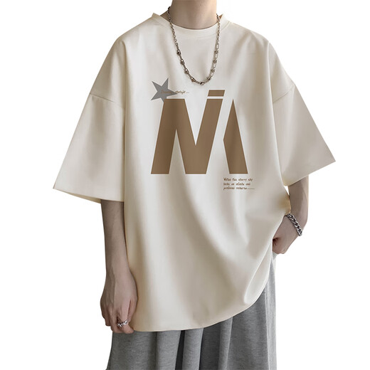 Camiseta de manga corta HKML para la marca de moda delgada de verano masculina