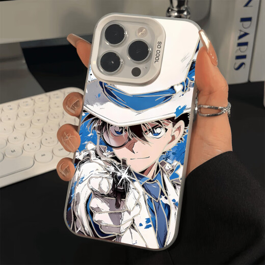 
Nanfeng Lin's new monster thief Kid mobile phone case suitable for Redmi turbo4 hollow laser peripheral fastball detective Conan anti-fall full cover protective case [CY1049 monster thief Kid-Moonlight Silver] IMD color silver Redmi turbo4