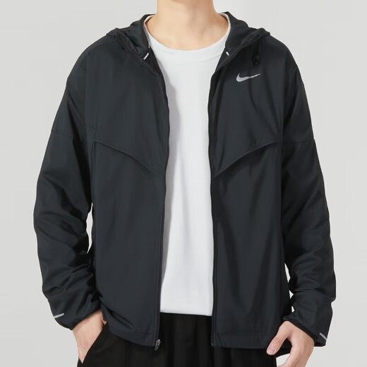 Nike (Nike) Suit para hombres 2025 Summer Sportswear Fashion Fashion Chaqueta tejida tejida tejida informal de pantalones largos FB7541-010+DM6627-010 S