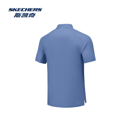SKECHERS MENS Kurzärärmelte Polo-Shirt Sommer Sonnenschutz coole Business Casual Sports Top