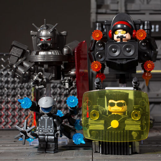 Saison 12 Toilet Man Damage Titan Tv Man Laser Cannon Camera Camera Montrally Blocs Assemblé Blocs et jouets KDL829 + 833 (huit modèles avec packages de réduction)