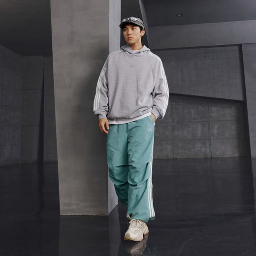 
Adidas [Jinlang Sports] Couple sports and casual loose long-sleeved hooded sweatshirt pullover JI6636 JI6636 L