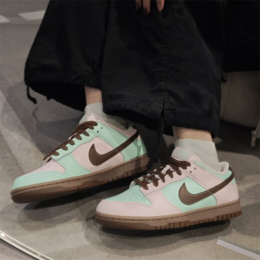 Nike (Nike) Dunk Low'strawberry Chocolate Mint 'Pink Green Brown bequem und vielseitige Top-Schuhe IH0821-679 Pink Green Brown 35.5
