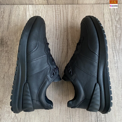 ECCO Xiaowu ECCO men's shoes 523234 comfortable low-cut lace-up sports and casual shoes 523234-01001 42