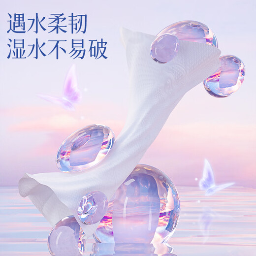 蓝漂悬挂式抽取卫生纸家用纸巾厕所家用抽纸 4层 1000张*1提 蝴蝶挂抽