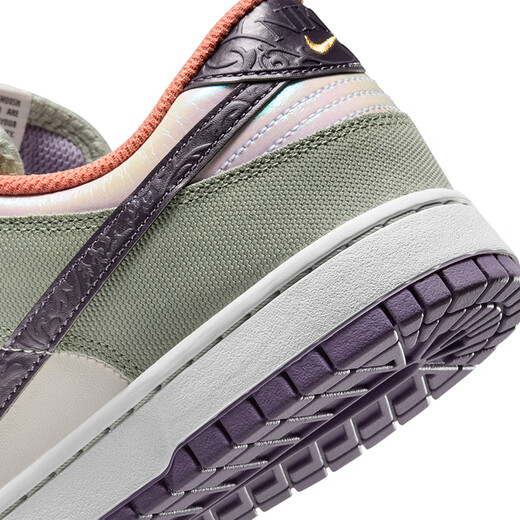 Nike NIKE sneakers men's casual shoes DUNK comfortable and versatile sports shoes HV5750-133 white green purple 42