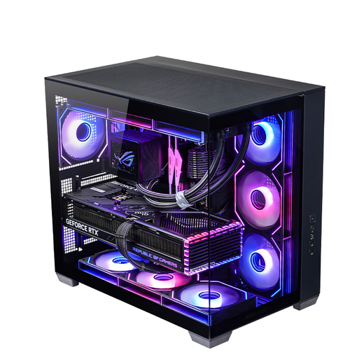 ASUS i7 14700KF RTX5070ti 5060ti Neptune SIA02 chassis AI rendering design assembly computer live broadcast e-sports game DIY host U9 285K+RTX5090 | Configuration five