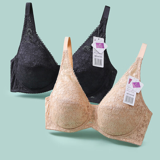 Zilanti -Theke Unterwäsche Voller Tasse dünner BH verstellbar und sammelte BH für Frauen SW7373 Aprikosenhaut 85d