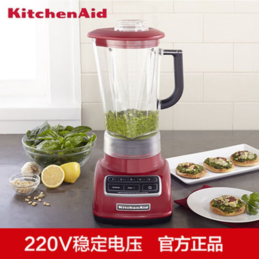 凯膳怡（KITCHENAID）5KSB1585C膳怡破壁多功能料理机绞肉碎冰辅食搅拌机 1585C-珠光红