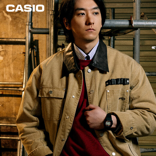 CASIO watch men's G-SHOCK origin series small square sports electronic watch New Year gift DW-5600RL-1PR