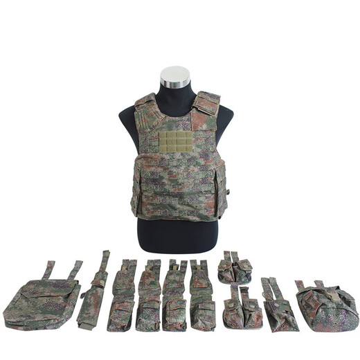 
Not stopped Carrying equipment Main body vest [Ink and Wash Summer] Carrying equipment Tactical vest Quick disassembly combat equipment Protective equipment WZHL-13562