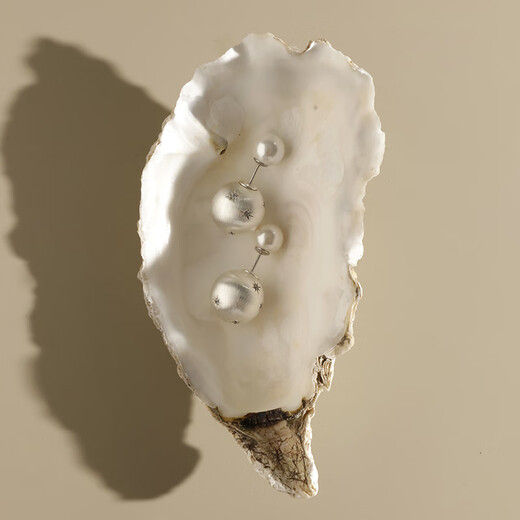 Arsis Starry Night Silk Light Star and Moon Two-Wear Earrings for Women Fashionable, Simple and Versatile Gift for Girlfriend Star and Moon Two-Wear Earrings