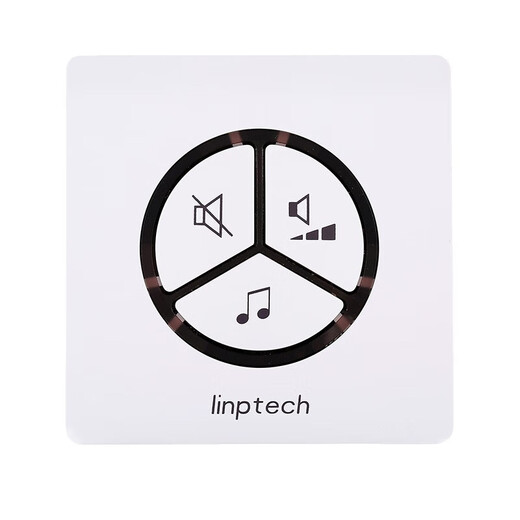 领普（linptech）门铃配件12342不用电池发射器/接收器遥控 G1金色接收器(配发射器使用)