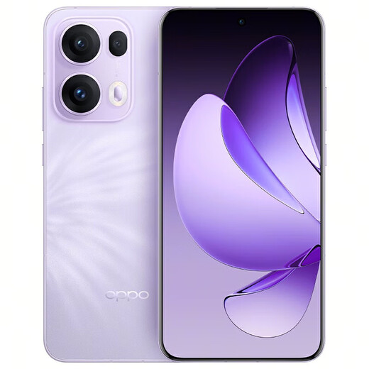 OPPO Reno13 Pro super beautiful small direct screen display machine AI high-definition live photos 5G camera phone Diedie Purple 12GB+512GB stand-alone + original fast charging + one-year store warranty