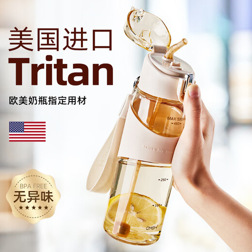 Cica sippy cup for pregnant women, special lying drinking cup for women with scale, high temperature resistance, adult and children's water cup and pot