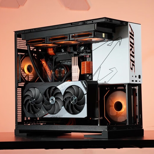 AMD锐龙R7/R9 9800X3D/9900X/9950X台式整机M5组装电脑无卡可搭5080/5090D几何未来Model5diy千帧电竞 配置四：9950X/32G/1T/无卡