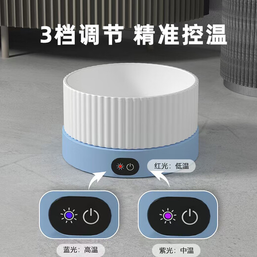 卡罗弗（kaluofu）恒温猫咪饮水机宠物加热水碗酸奶机喝水恒温水碗加热猫碗狗喝水器 3档白恒温垫+白碗750ml