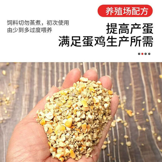 Yinghuan layer chicken feed for hens, egg-laying broiler chicken fattening particles, full price special wholesale for nesting and breeding, 5 Jin Jin is equal to 0.5 kg, layer chicken feed