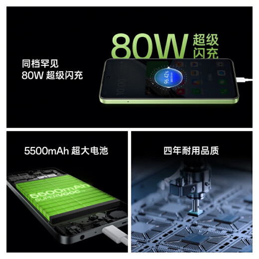 
OPPO K12 Plus Sony 50 million ultra-clear main camera, third-generation Snapdragon 7 flagship core, 120Hz eye protection straight screen, 6400mAh large battery, 5GAI mobile phone k12 series, Ningguang green [K12x Snapdragon 695] 8GB+256GB