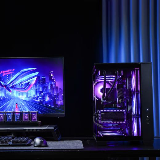 ASUS i7 14700KF RTX5070ti 5060ti Neptune SIA02 chassis AI rendering design assembly computer live broadcast e-sports game DIY host U9 285K+RTX5090 | Configuration five