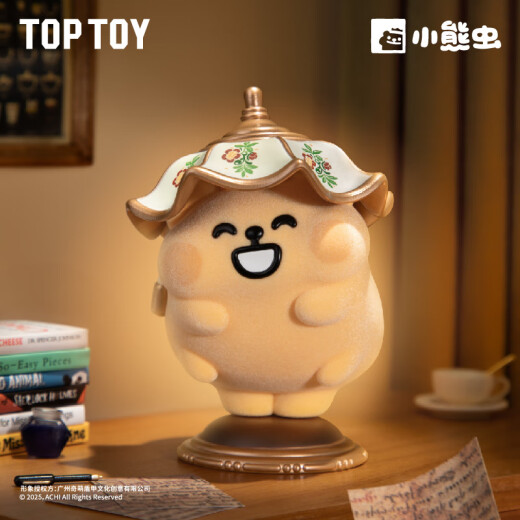 
TOP TOY bear insect hide-and-seek series figure blind box flocking children's toys ornaments birthday children's day gift single box