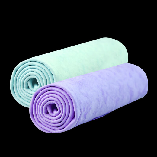 Pet Imitation Deerskin Bath Towel Quick-drying Super Absorbent Bath Towel for Dogs and Cats Thickened Non-Stick Hair A-Grade Green (65*42cm)