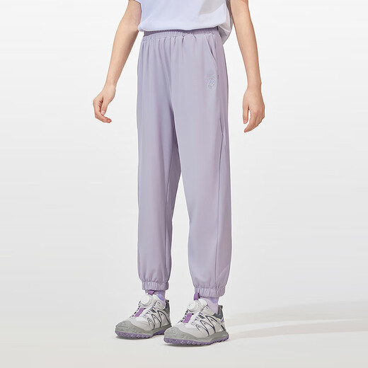 BOSIDENG 25 new summer sun protection trousers for boys and girls UPF100+ sports cool trousers T250925100 lavender purple 6001 120 /53