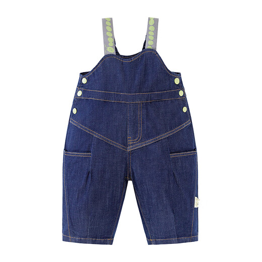 Mini Balabala Boys and Girls Pants Autumn New Baby Couts Lindos Lindos Jeans Baby Denim Blue oscuro 88301 90