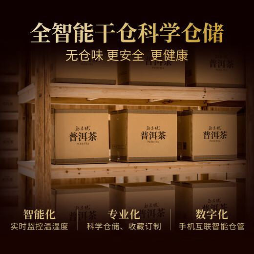 勐昌號普洱茶熟茶2020年云南冰岛小金砖熟普36g茶叶自己喝